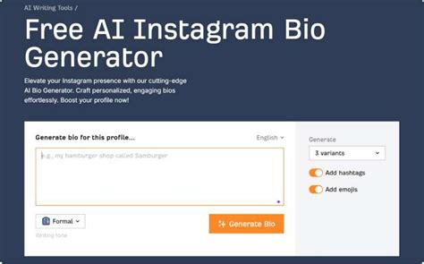 ahrefs bio generator|Top 5 Best Bio Generators to Revamp Your Profile 